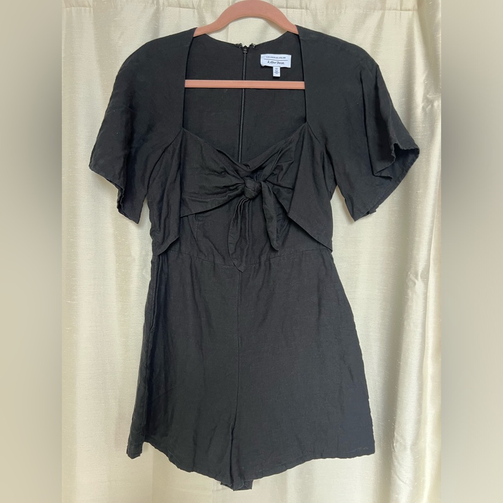 & other stories linen romper